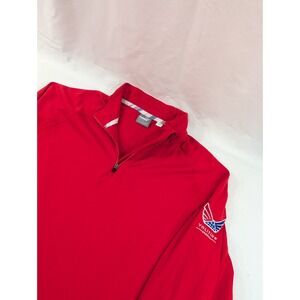 Puma Pullover Men Large Volition Quarter Zip Athletic Golf Shirt Lightweight Top